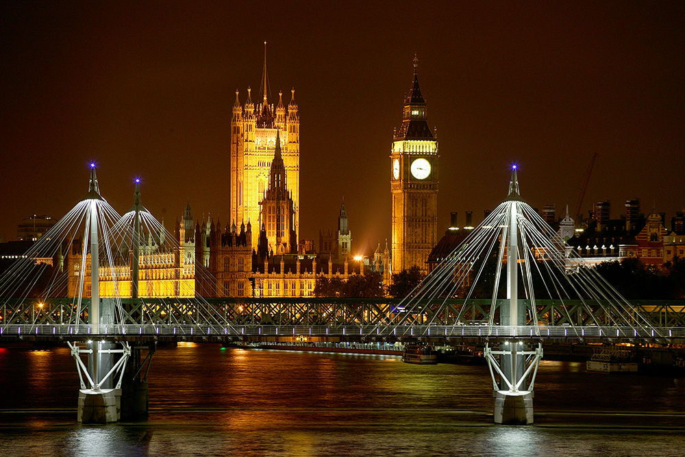 London - Big Ben at night